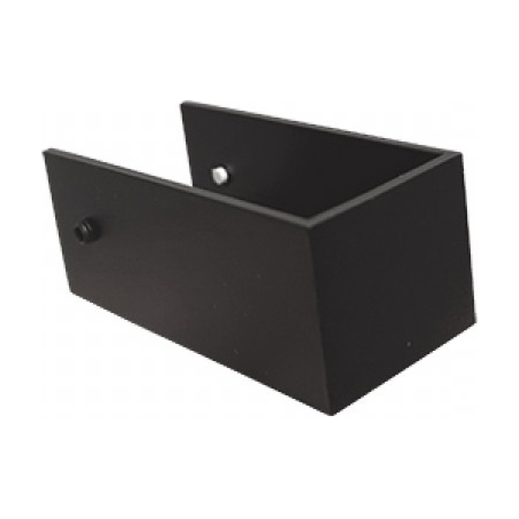 END CAP FOR OUTDOOR 48V LIGHTING SYSTEM SANDY BLACK ALUMINIUM