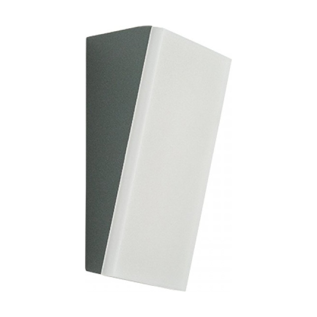 OUTDOOR WALL LED LIGHT 10W 3000K GRAPHITE ALUMINIUM IP65 