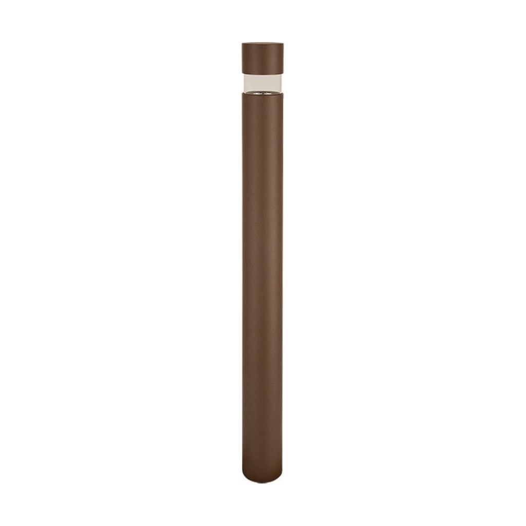 OUTDOOR BOLLARD LED LIGHT 8W 3000K DARK COFFEE IP65