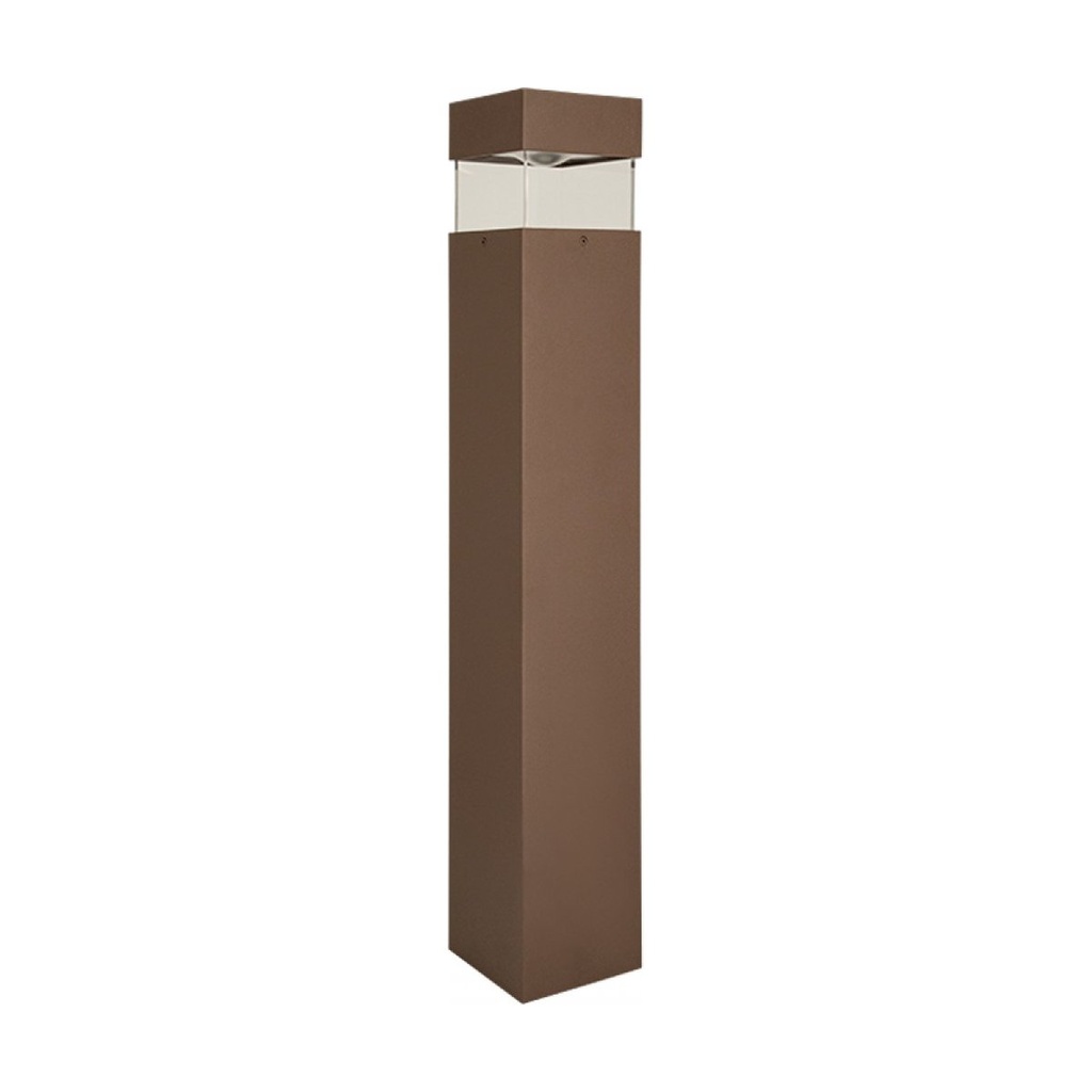 OUTDOOR BOLLARD LED LIGHT 15W 3000K DARK COFFEE IP65