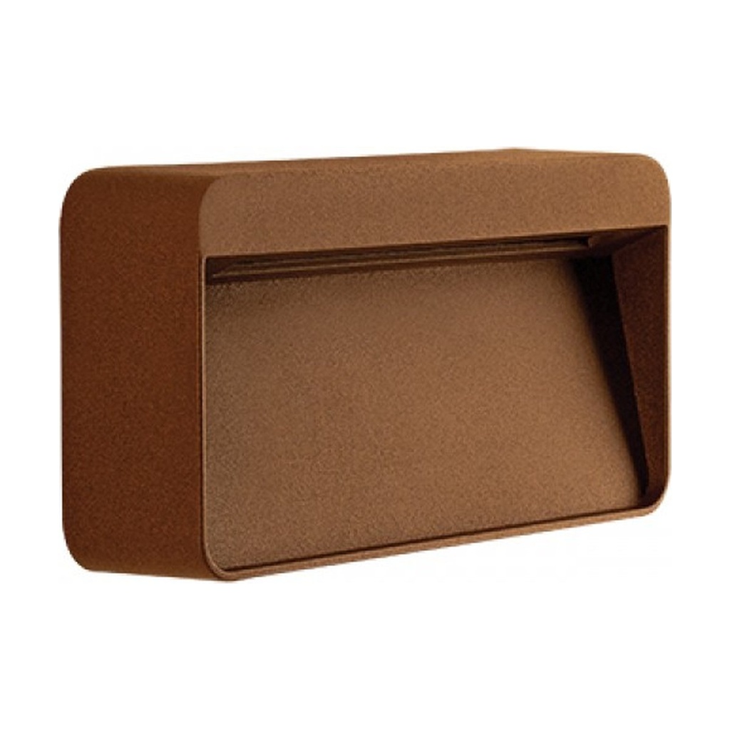 OUTDOOR STEP LED LIGHT 6W 3000K ALUMINIUM BROWN IP65