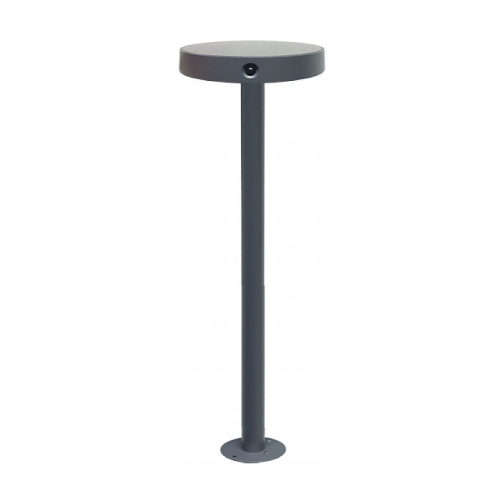 OUTDOOR SPIKE LED SOLAR LIGHT 2W 3000K WITH SENSOR GRAPHITE ALUMINIUM  IP54 
