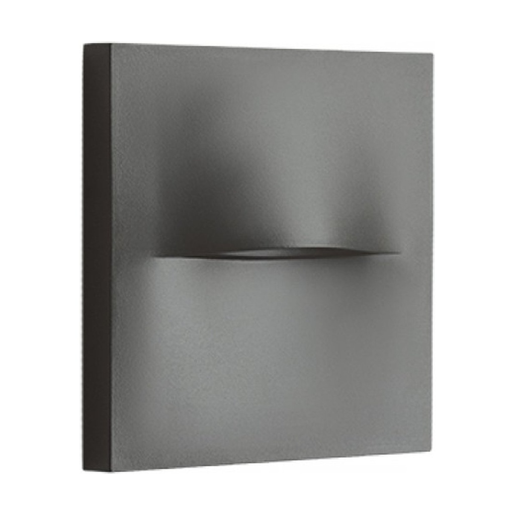 OUTDOOR STEP LED LIGHT 3W 3000K GRAPHITE ALUMINIUM IP65