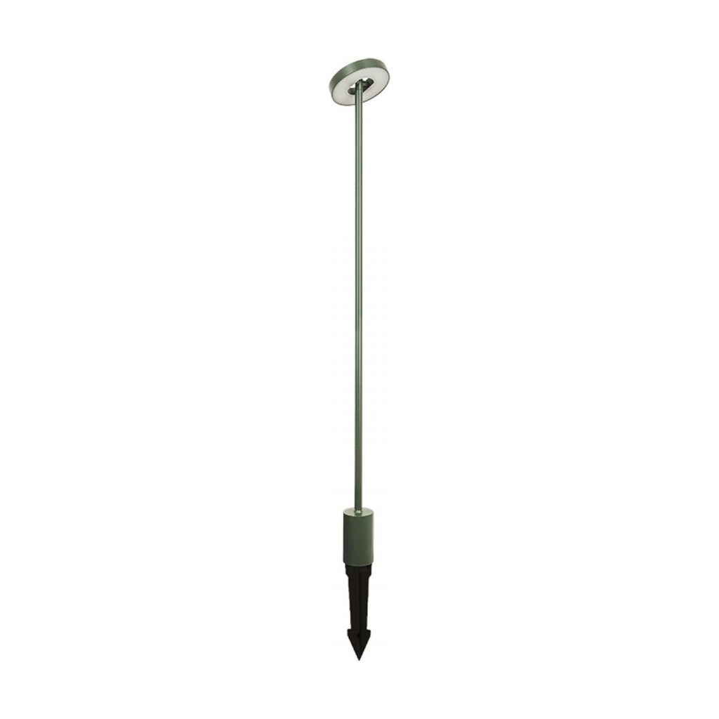 OUTDOOR SPIKE LED LIGHT 12W 3000K WITH MOVABLE HEAD GREEN ALUMINIUM  IP65