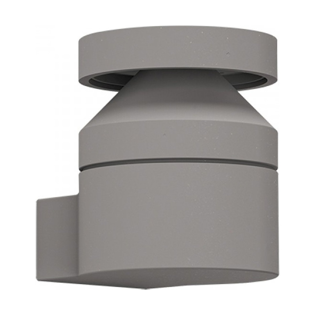 OUTDOOR WALL LED LIGHT 15W 3000K CONCRETE - METAL - GLASS IP65