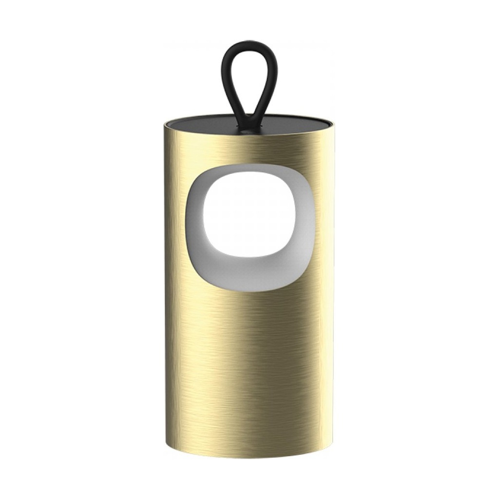 OUTDOOR PORTABLE TABLE LAMP LED 2W 2700K TOUCH DIMMING BRUSHED GOLD IP44 