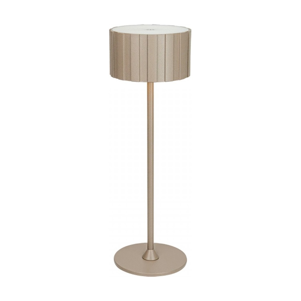 OUTDOOR PORTABLE TABLE LAMP LED 2W 2700K-4000K-6500K SANDY MILK TEA IP44