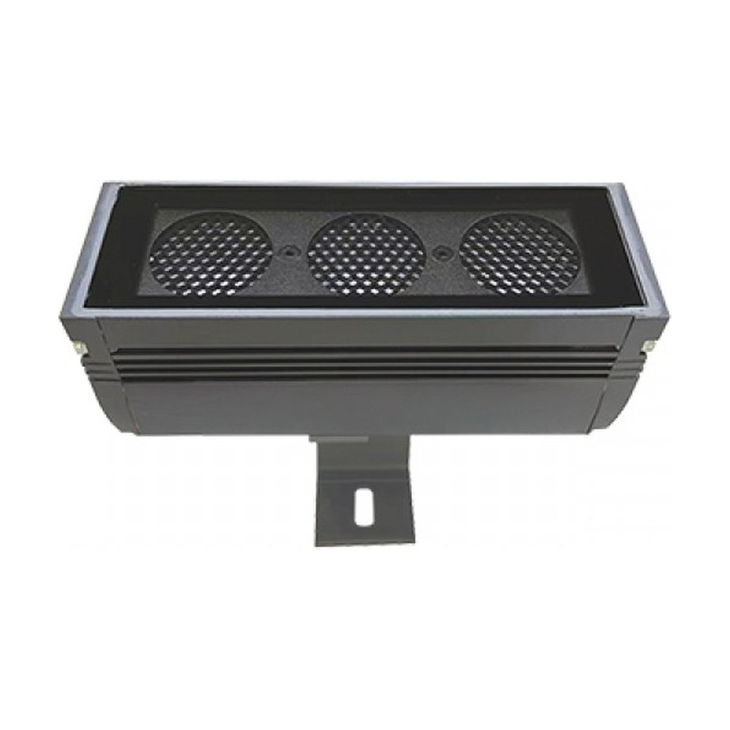 WALL WASHER LED 9W -220V 3000K GRAPHITE ALUMINIUM IP65