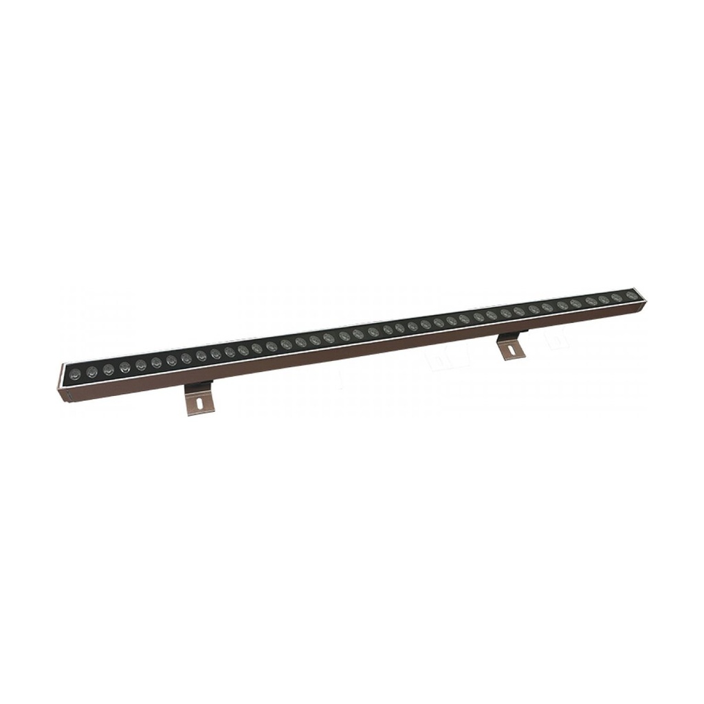 WALL WASHER WITH ANTI-GLARE 36W-24V 2700K DARK BROWN ALUMINIUM IP65