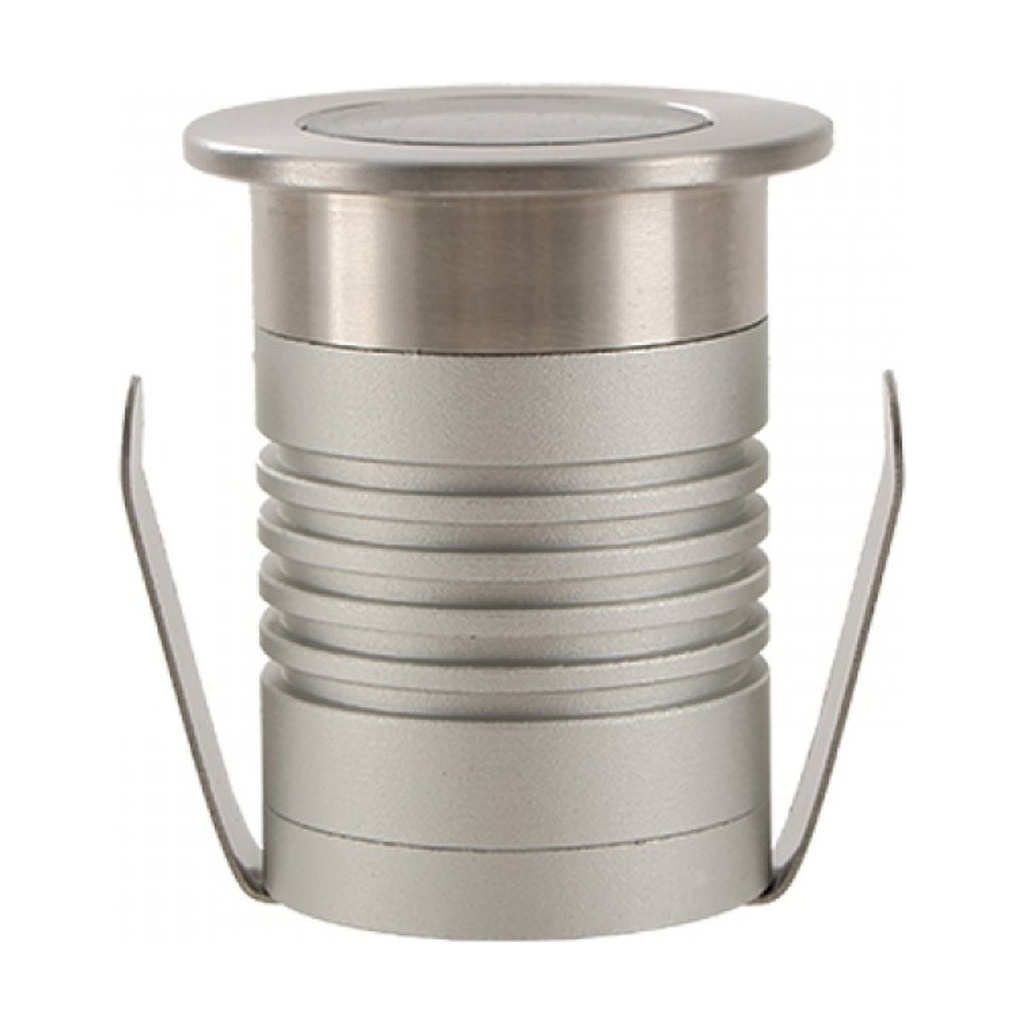 OUTDOOR RECESSED LED LIGHT 1W 2700K WITH HONEYCOMB STAINLESS STEEL IP65