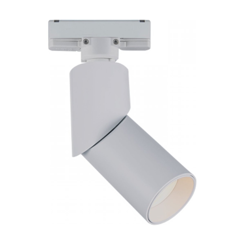 3-PHASE TRACK LIGHT 1XGU10 MOVABLE SANDY WHITE