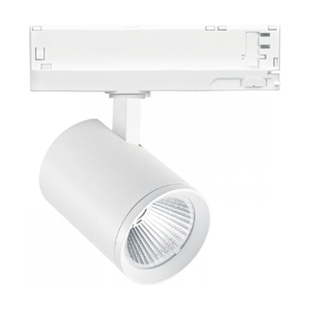 3-PHASE TRACK LIGHT LED 10W 2700K-4000K SANDY WHITE (BRIDGELUX CHIP-KGP DRIVER)