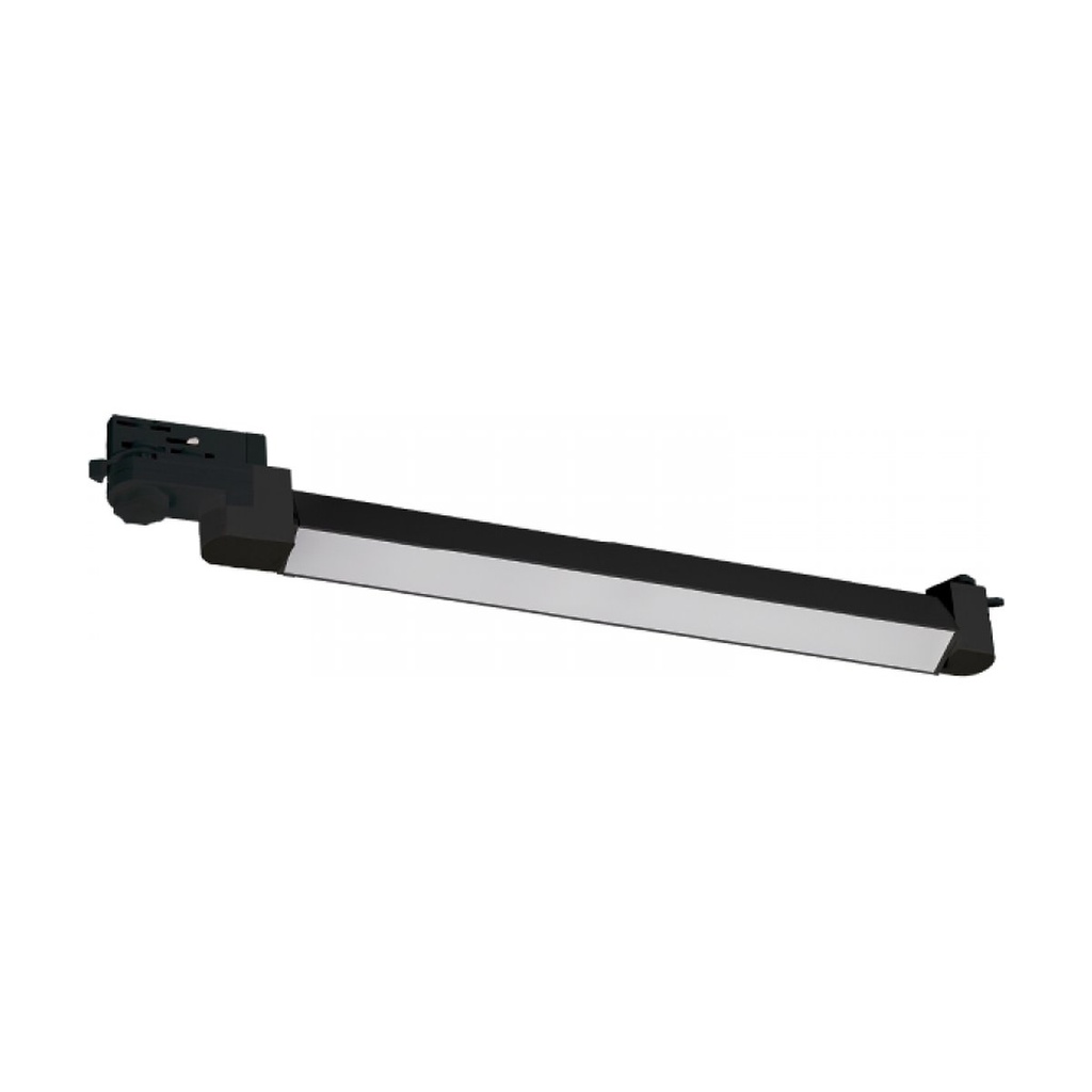 3-PHASE LED LINEAR TRACK LIGHT 20W 2700K-4000K SANDY BLACK 