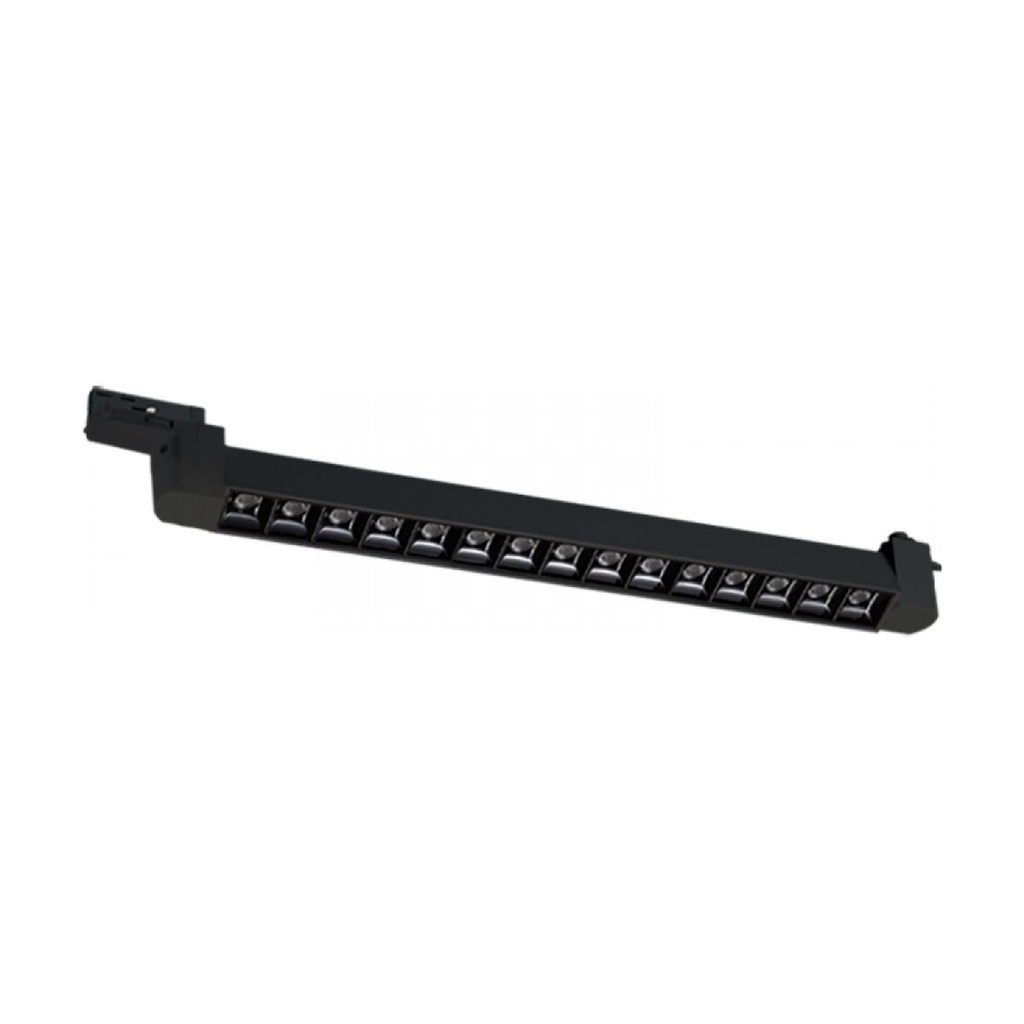 3-PHASE LED GRILLE TRACK LIGHT 15W 2700K-4000K SANDY BLACK 