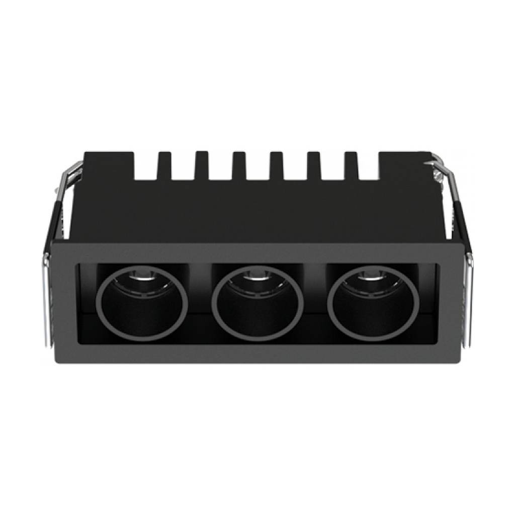 RECESSED SPOT LED 7W 3000K SANDY BLACK -(DRIVER NOT INCLUDED)