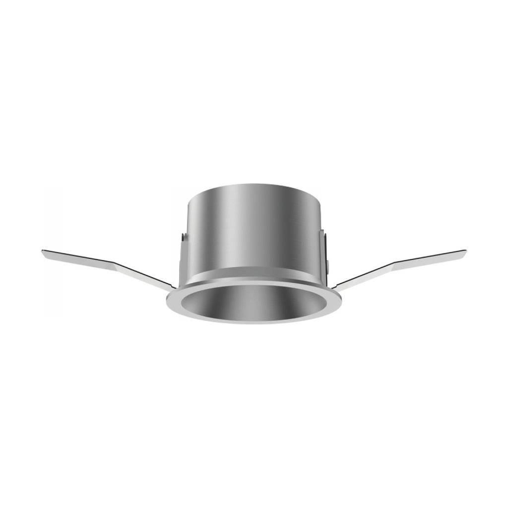RECESSED RING FOR LED MODULE 11W (S342-S343),SILVER MATT