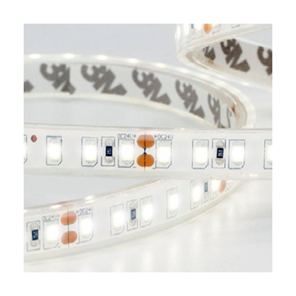 LED STRIP HIGH EFFICIENCY 24V 9.6W/m 120 LEDs/m 3000K IP65