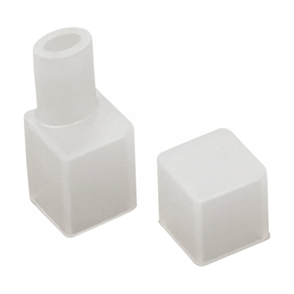 ACCESSORY KIT 6 END CAPS + 4 STRAIGHT FEEDER CAPS NEON LED RUBBER LS61-LS62