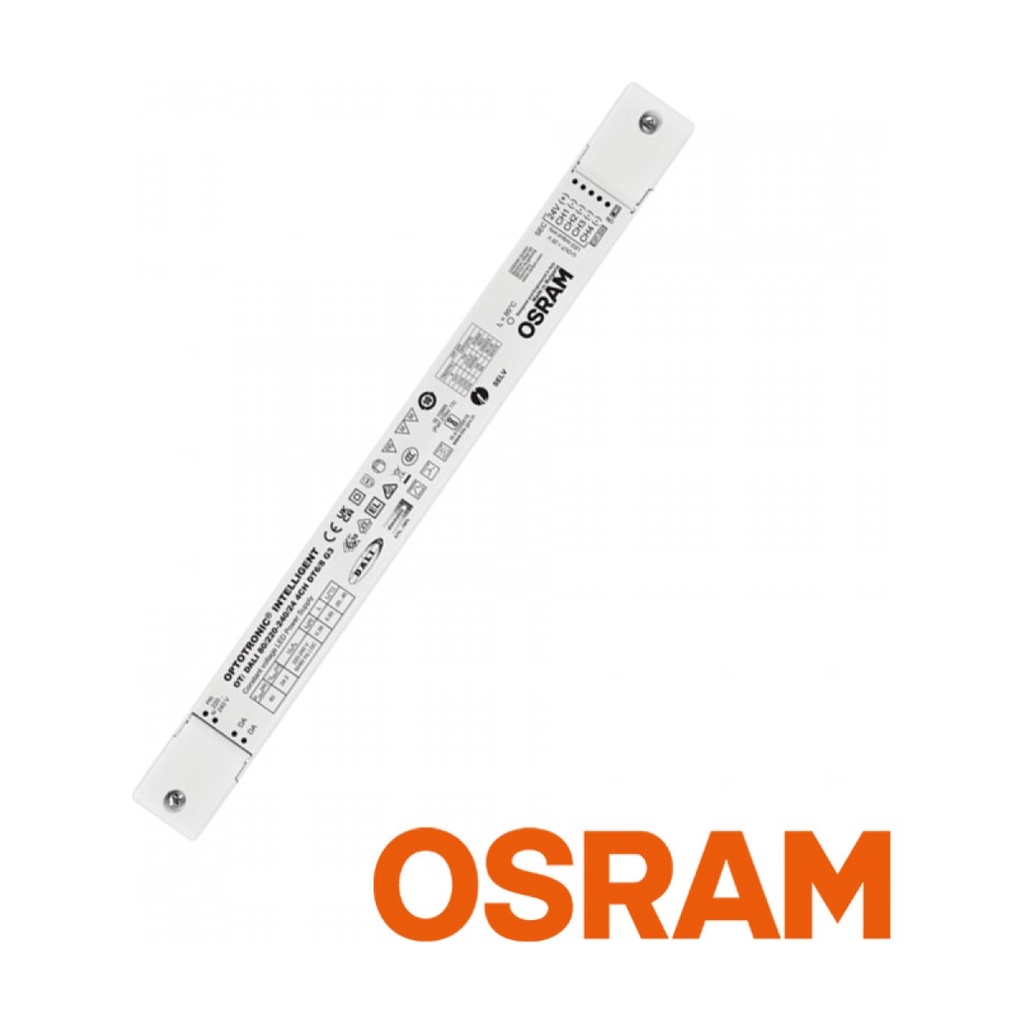 DRIVER DALI2-PUSH BUTTON 80W 24V 4-CHANNEL IP20 OSRAM