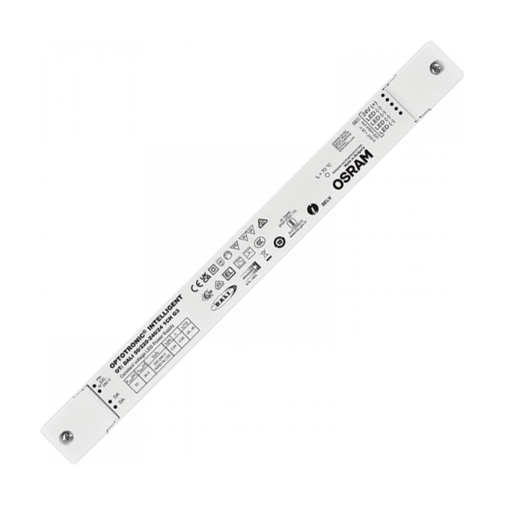 DRIVER PUSH BUTTON-DALI2 1 CHANNEL 50W 24V OSRAM