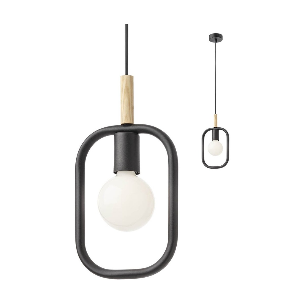 AERIS SU 1x42W E27 BK (5.1.1)