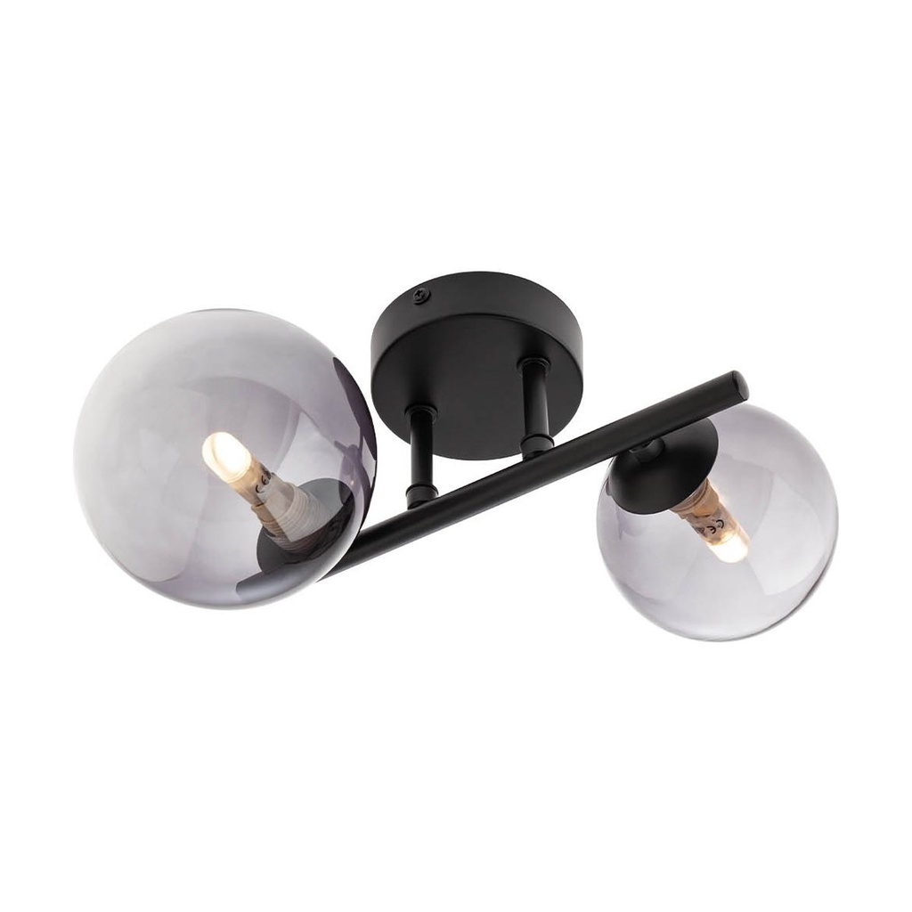 ASTRA AP/PL 2x8W G9 SBK/SH.SMOKE(5.1.1)