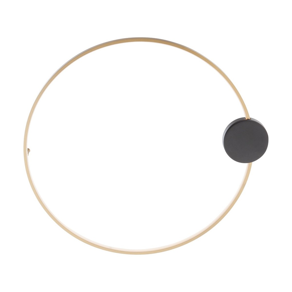 ATOM AP/PL  LED 20W 3000K D600  BK/BRASS(5.1.2)