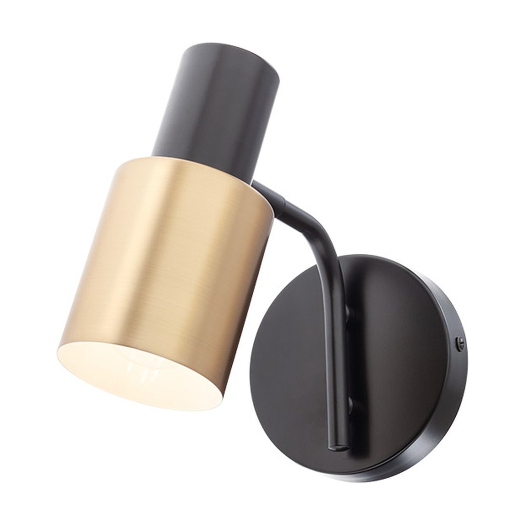 AURUM AP 1x15W E27 BLACK/ANTIQUE BRASS (5.1.1)