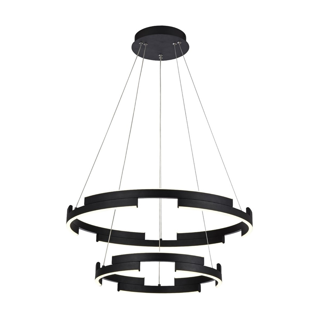 CASTLE SU LED 60W 3000K D600+400 SBK(4.1.2)