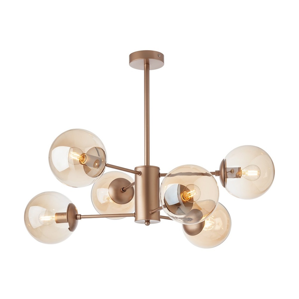 MUNDI PL 6X28W E14 CHAMPAGNE (4.1.1)