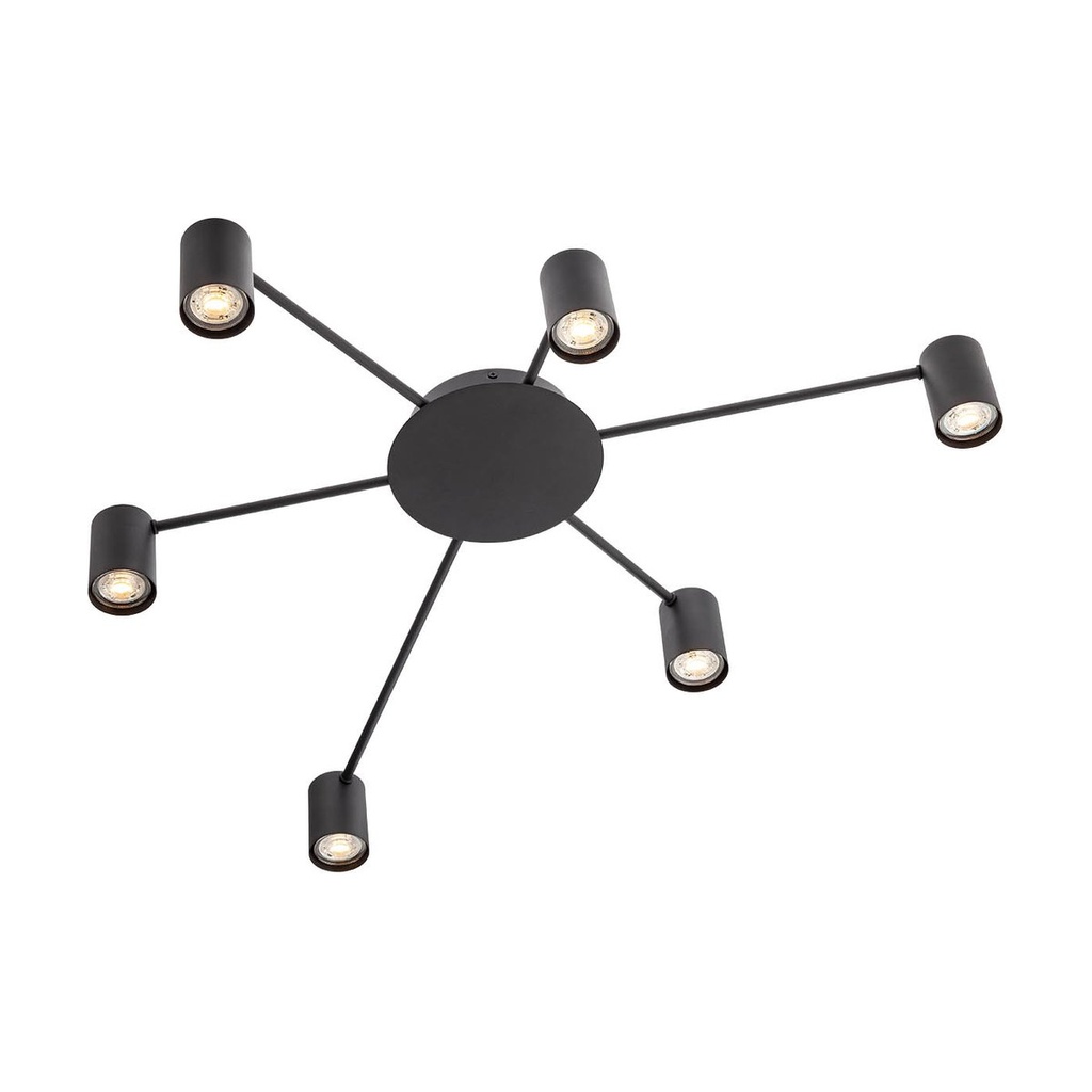 NOA PL 6*GU10 BK (4.1.1)