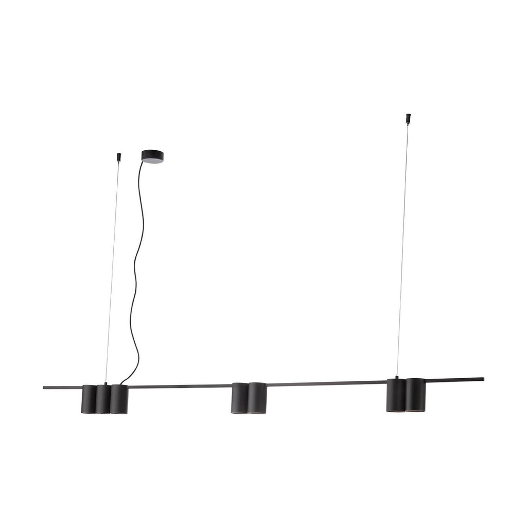 MODI SU 7X10W GU10 LN BK(4.1.1)