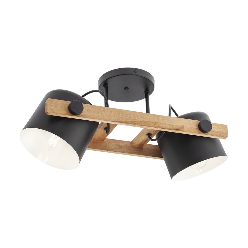 POOH PL 2x42W E27 BK (4.1.1)