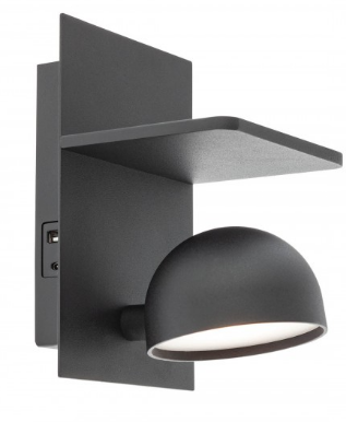 SEIBI AP LED 7W 3000K BK(5.1.2)
