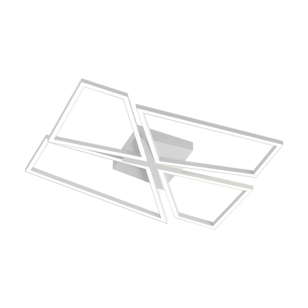 SLASH PL LED 80W CCT 3000K/6000K D900*614MM SWH (4.1.2)
