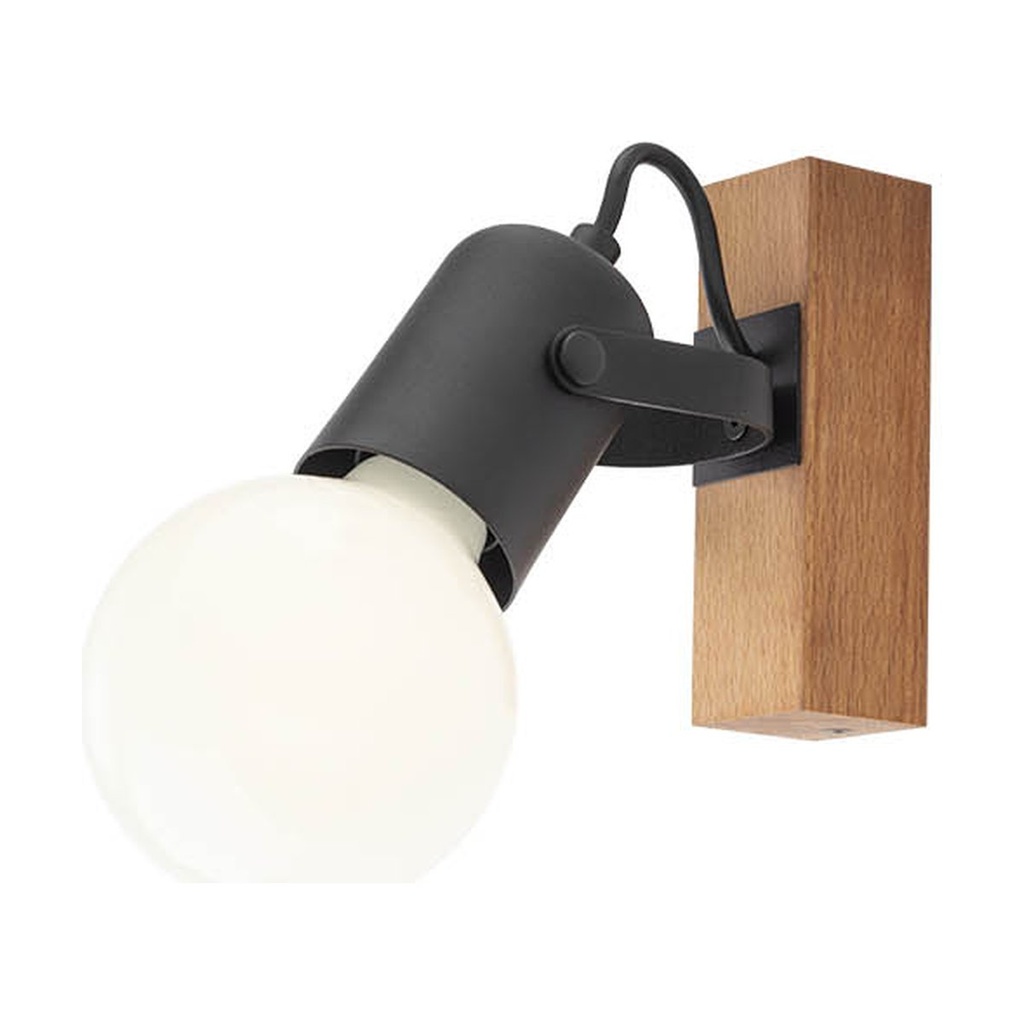 TAFFI AP 1x42W E27 BK (5.1.1)