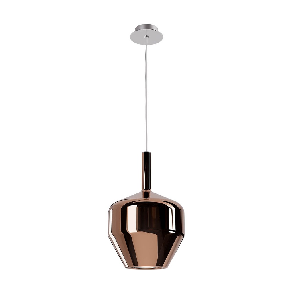 TRESOR SU E27*1 D200*H300 COOPER/CHROME(5.1.1)