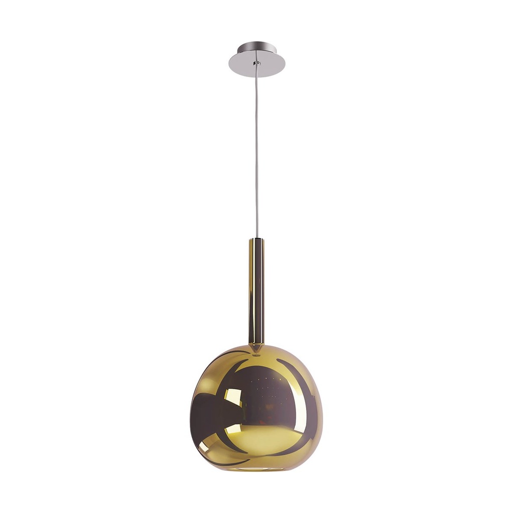TRESOR SU E27*1 D200*H350 RD GOLD(5.1.1)