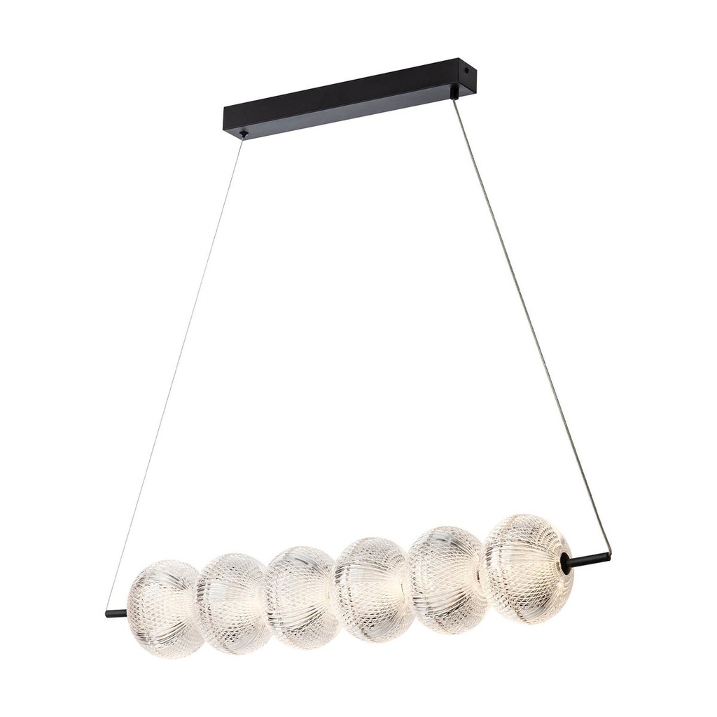 VENTURA SU LED 6X36W 3000K BK(5.1.2)