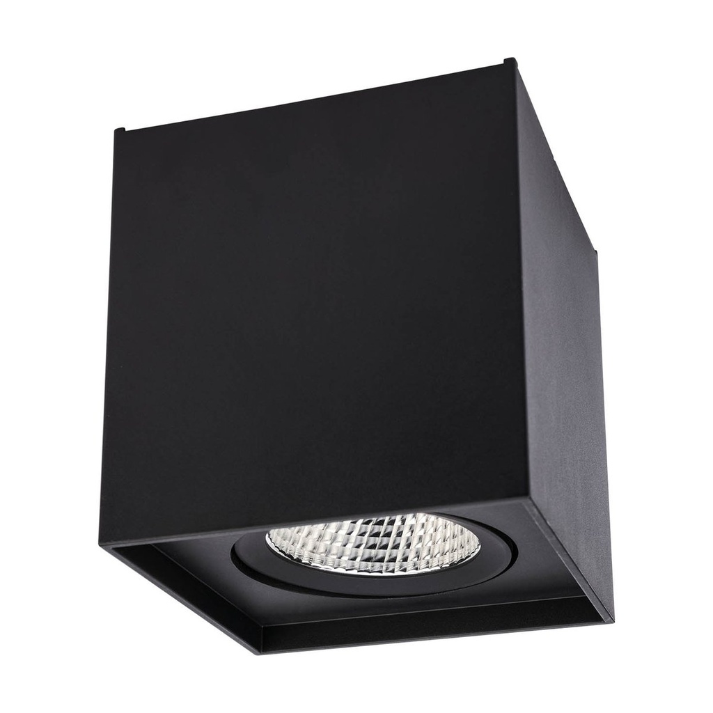 PC 01 LED 10W 3000K SQ  MBK(5.1.2)