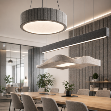 Luminaires acoustiques
