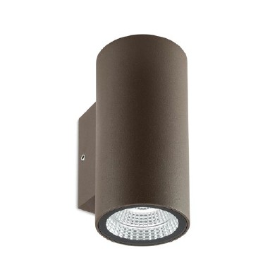 [W4L1033901] RAM AP LED COB 2X3.5W IP65 DB 3000K Brun foncé