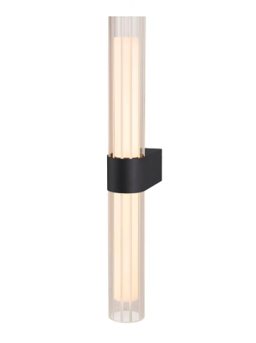 [W4L1033923] Lygant double Applique en saillie, 3000  K, 11 W, noir