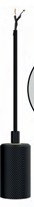 [W4L1034726] Alix Wave Pendant desert sand 2m E27 (excluding ceiling noir)