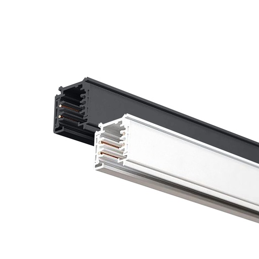 [W4L1040185] 3m Rail Triphasé Encastré (300cm) • Noir