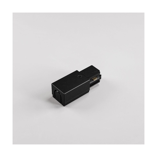 [W4L1040685] Alimentation Gauche • Noir • Rail Mini Monophasé