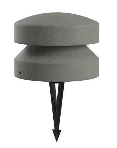 [W4L1060581] CLIFF BORNE DARK GREY - Ø25cm - 3000K - 1444lm/539lm - IP65 