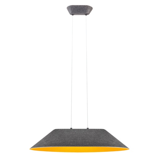 [W4L099967] AKIRA SU LED 12W 3000K DARK GREY/ORANGE (4.1.2)