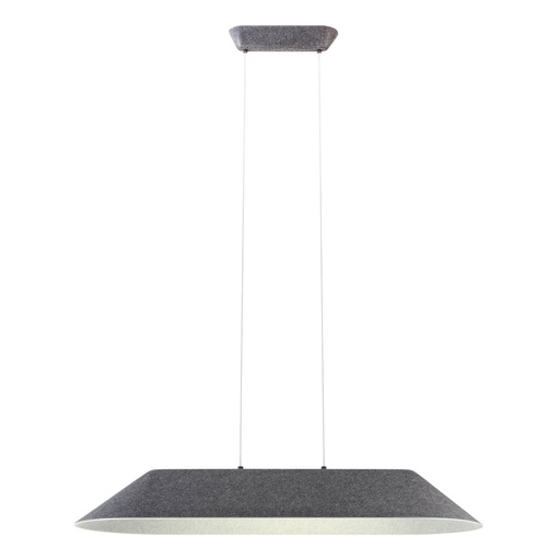 [W4L099978] AKIRA SU LED 23.5W 2700K DARK GREY/GREY (4.1.2)