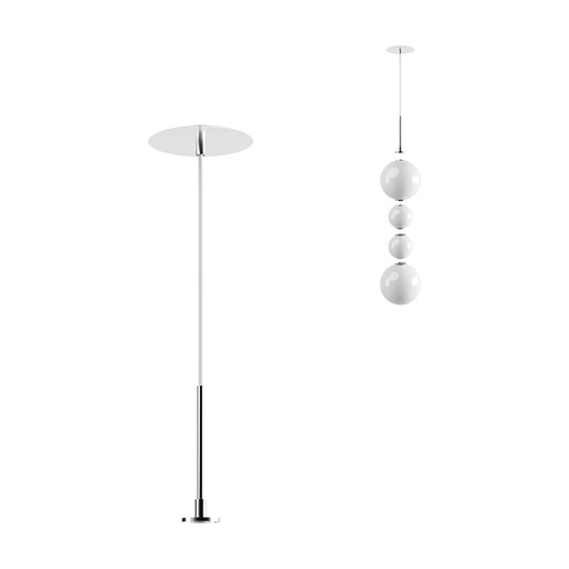 [W4L100034] BILIA SU KIT  recessed (driver included max.30W) IP44 CH old-130mm